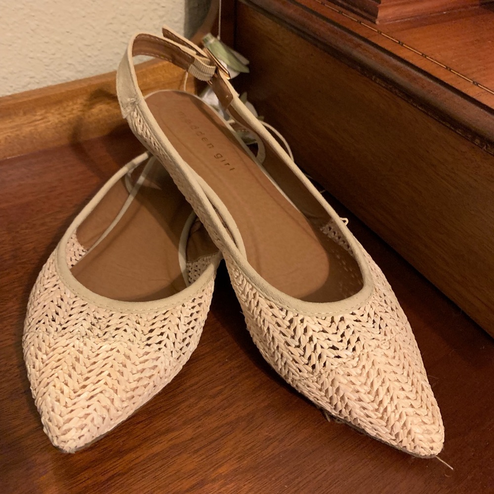 Madden Girl Sling back Flats